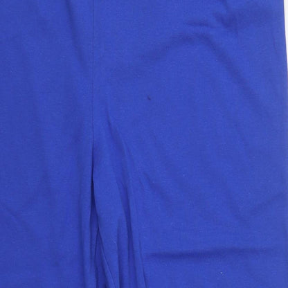 Style Inc Womens Blue  Cotton Sweatpants Trousers Size 2XL L31 in Regular Drawstring
