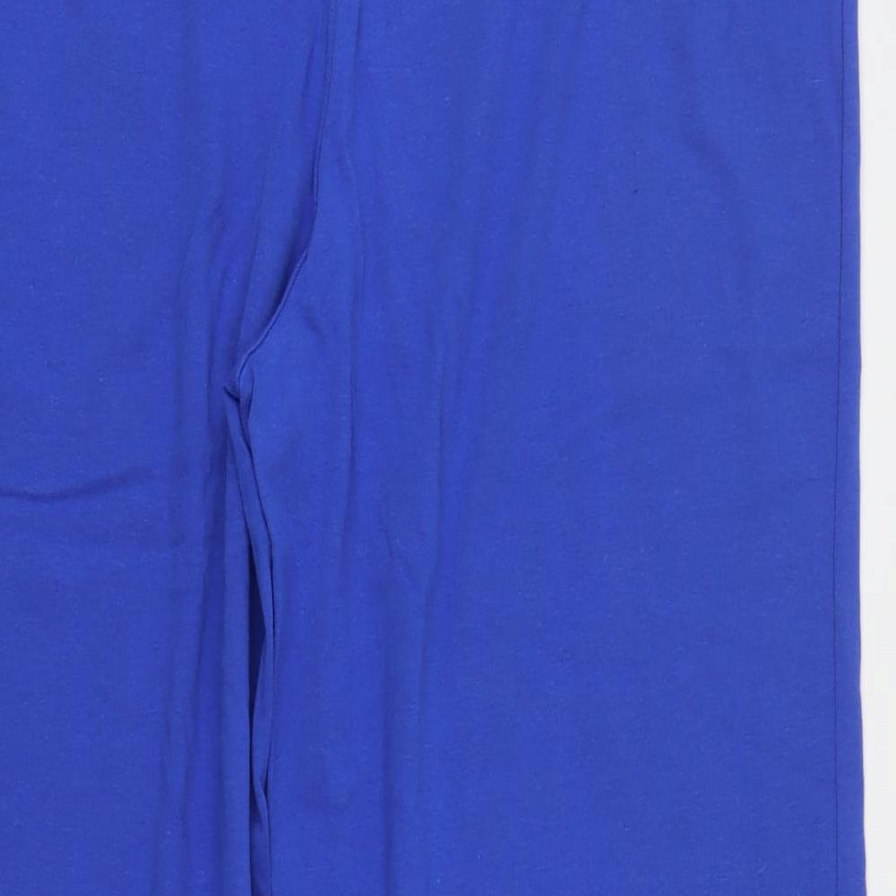 Style Inc Womens Blue  Cotton Sweatpants Trousers Size 2XL L31 in Regular Drawstring