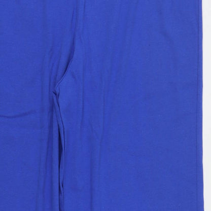 Style Inc Womens Blue  Cotton Sweatpants Trousers Size 2XL L31 in Regular Drawstring
