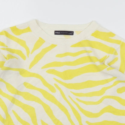 Womens UK Size 10 Marks and Spencer Multicoloured Pullover Jumper