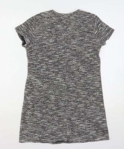 Womens UK Size 8 Miss Selfridge Grey Pullover Jumper