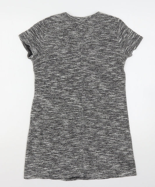 Womens UK Size 8 Miss Selfridge Grey Pullover Jumper
