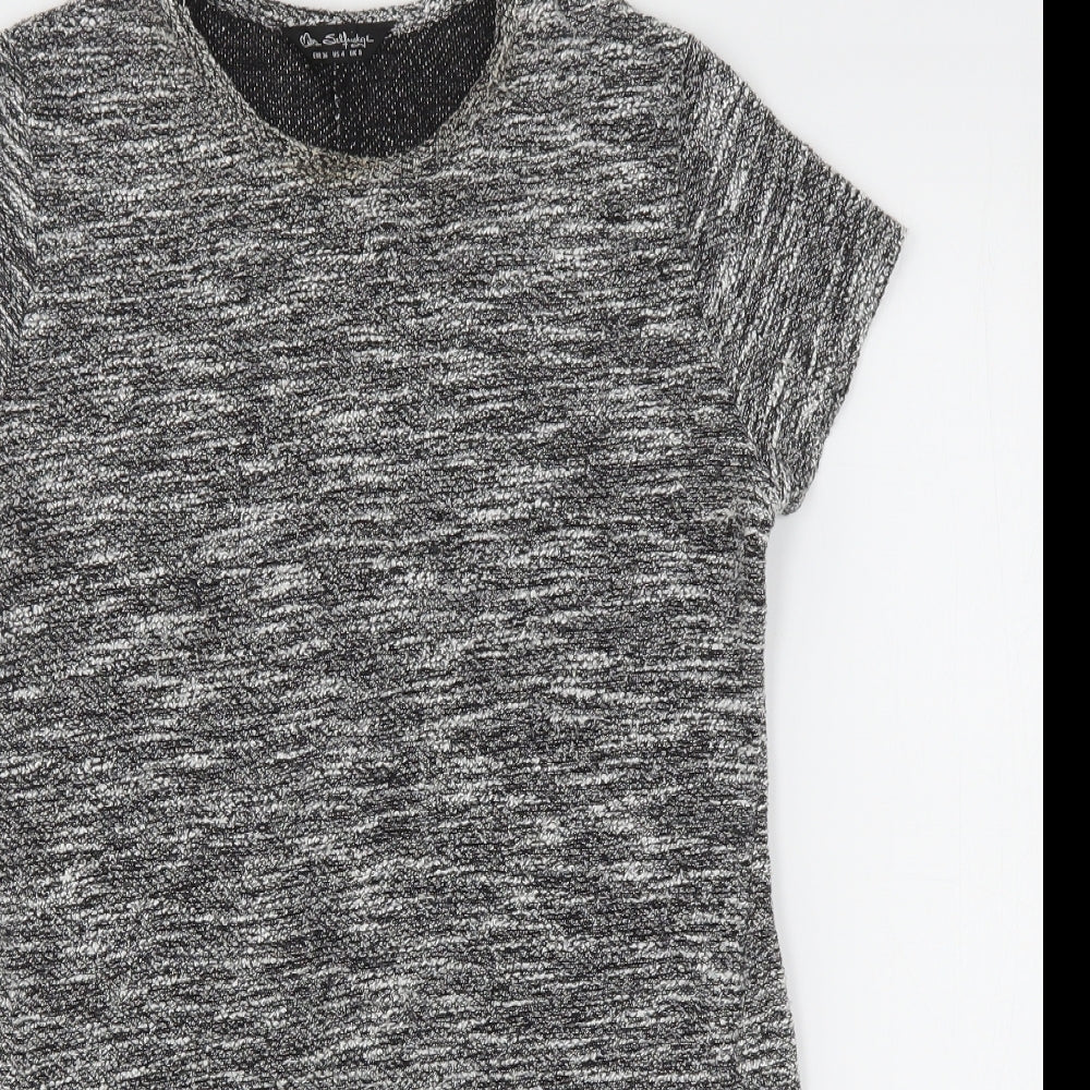 Womens UK Size 8 Miss Selfridge Grey Pullover Jumper