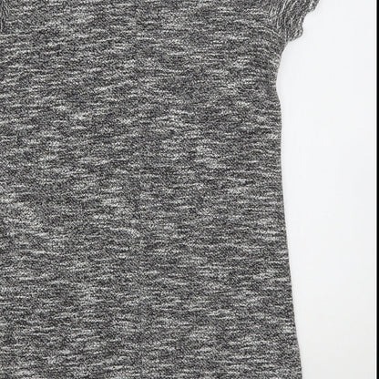 Womens UK Size 8 Miss Selfridge Grey Pullover Jumper