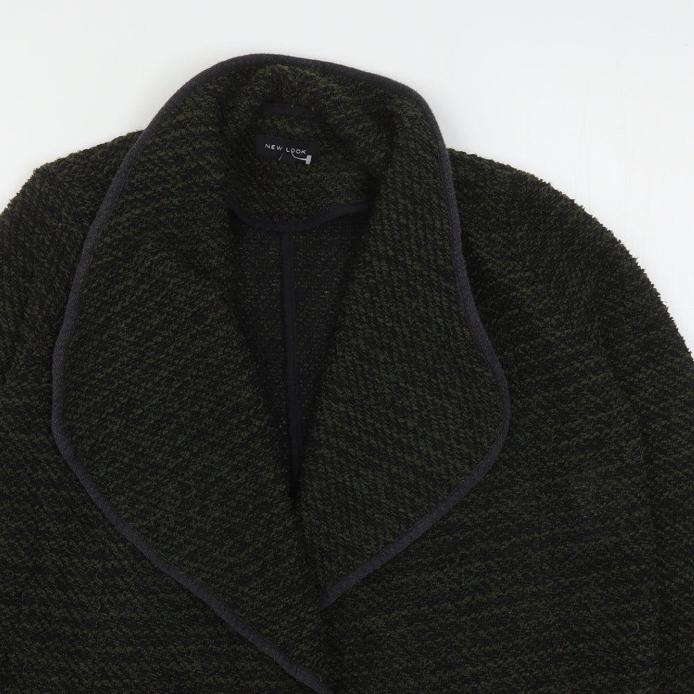 Womens UK Size 10 New Look Green Cardigan Jumper