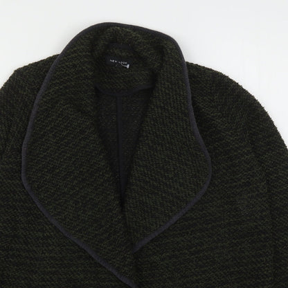Womens UK Size 10 New Look Green Cardigan Jumper