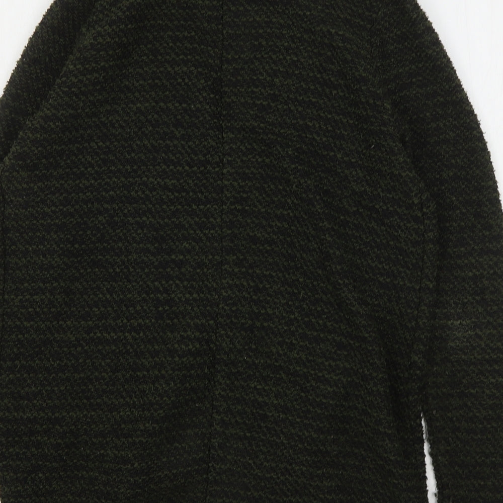 Womens UK Size 10 New Look Green Cardigan Jumper