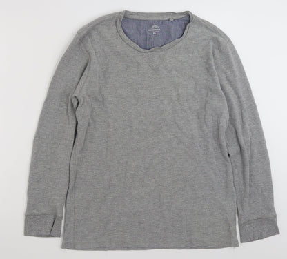 Industrialize  Mens Grey  Cotton Pullover Sweatshirt Size XL