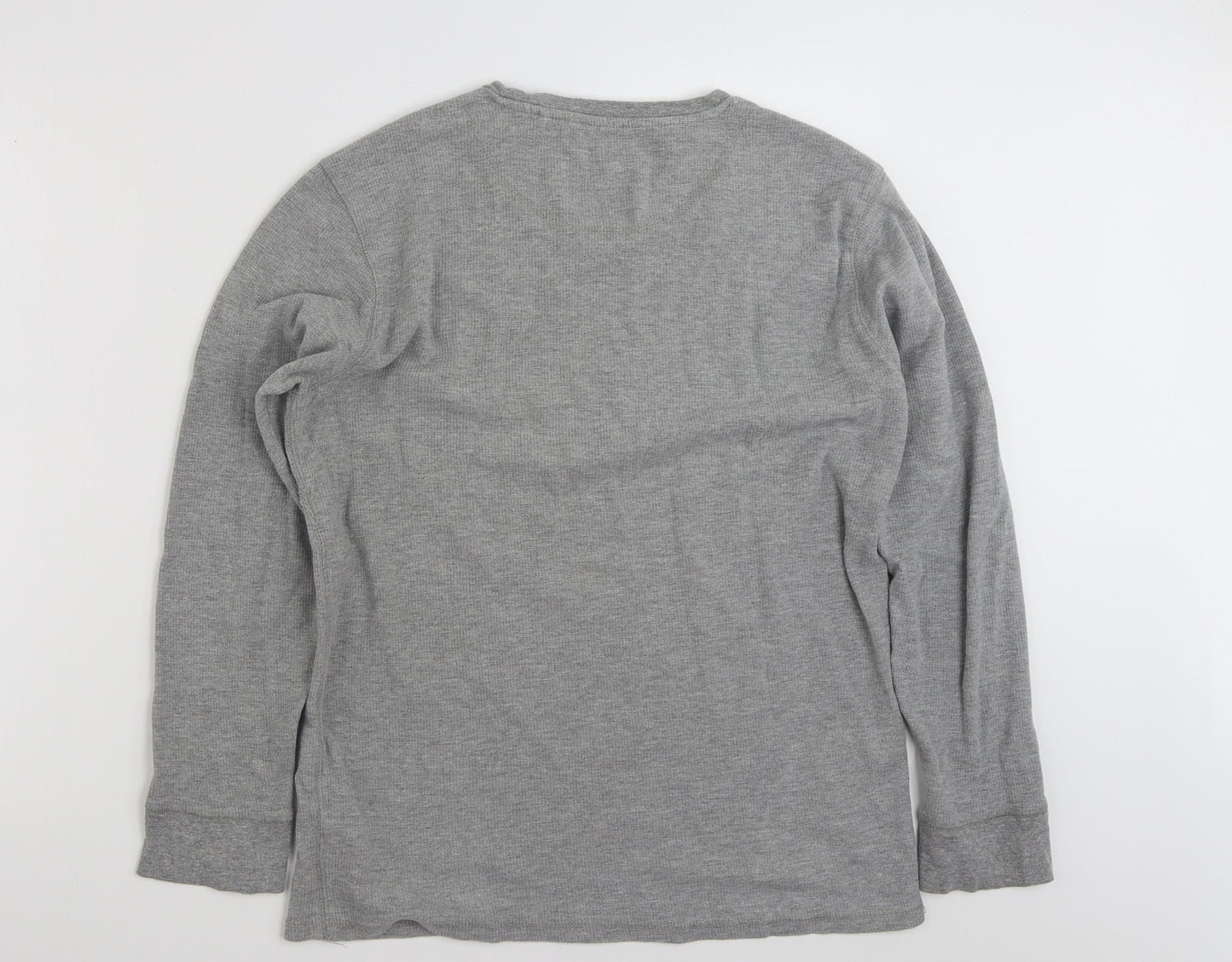 Industrialize  Mens Grey  Cotton Pullover Sweatshirt Size XL