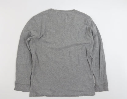 Industrialize  Mens Grey  Cotton Pullover Sweatshirt Size XL
