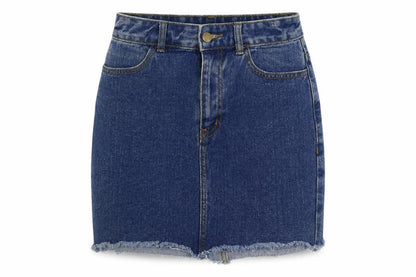 Womens UK Size S FOREVER 21 Mini Denim Skirt