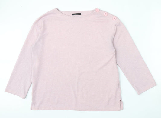 Womens UK Size M Dunnes Stores Pink Pullover Sweatshirt