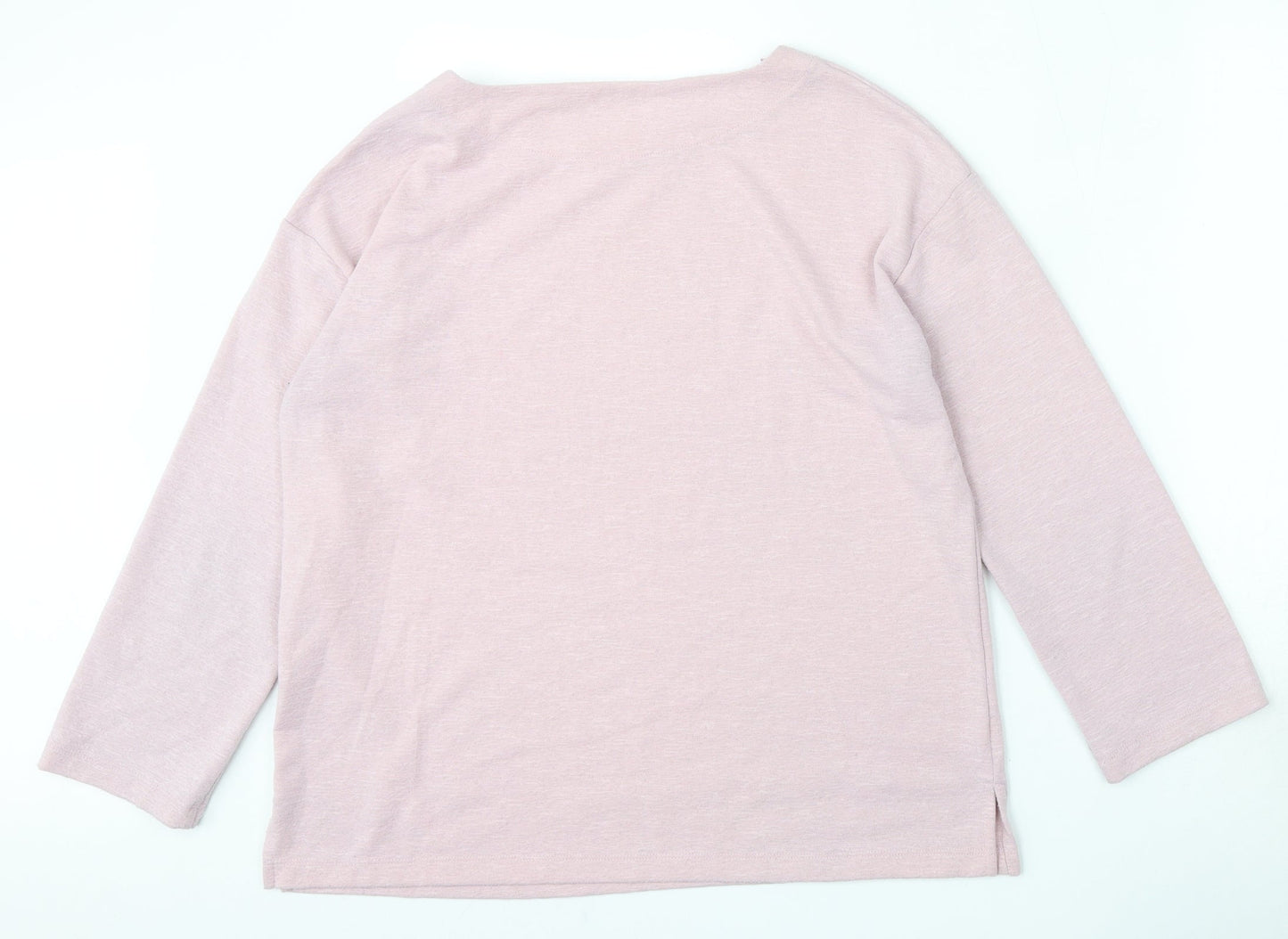 Womens UK Size M Dunnes Stores Pink Pullover Sweatshirt