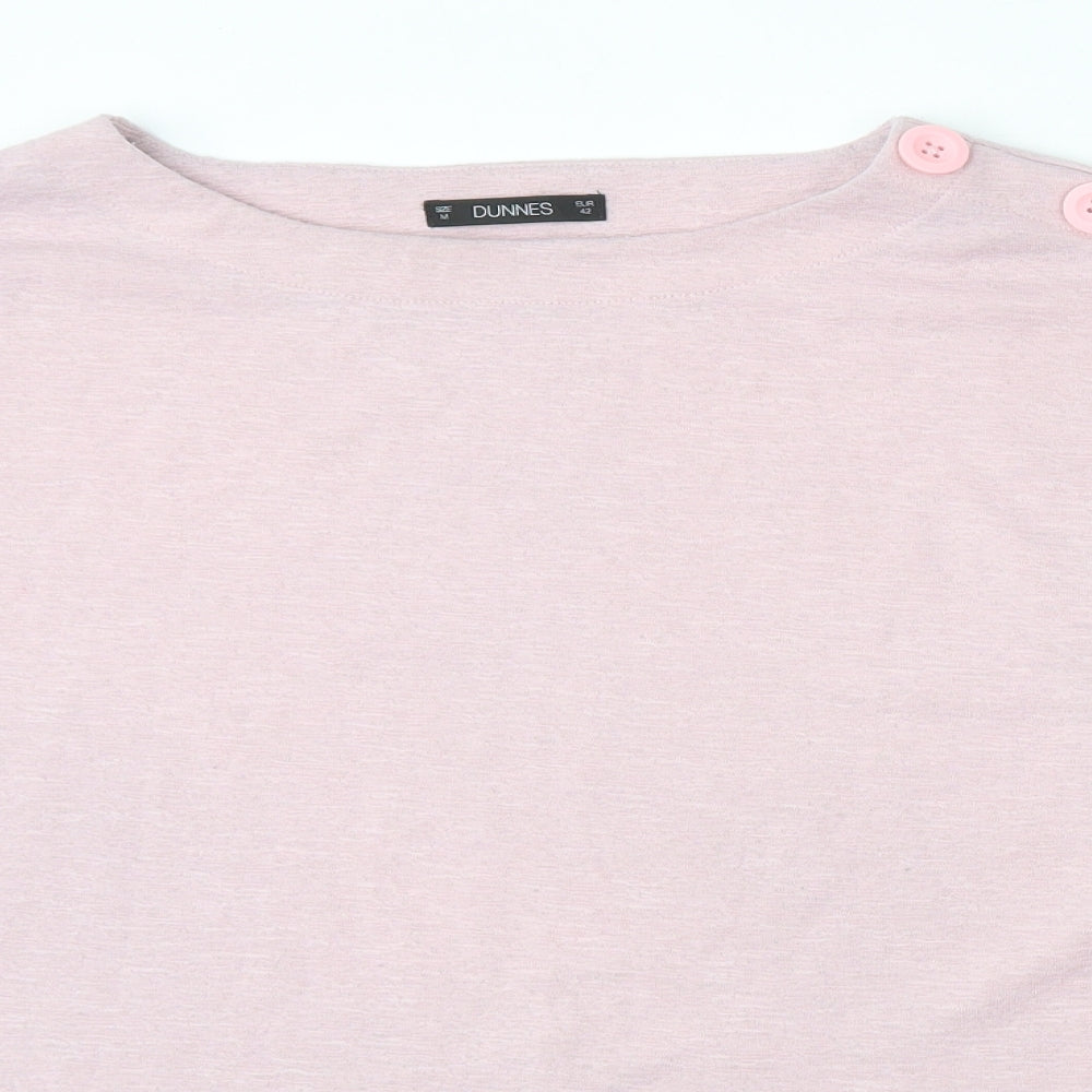 Womens UK Size M Dunnes Stores Pink Pullover Sweatshirt