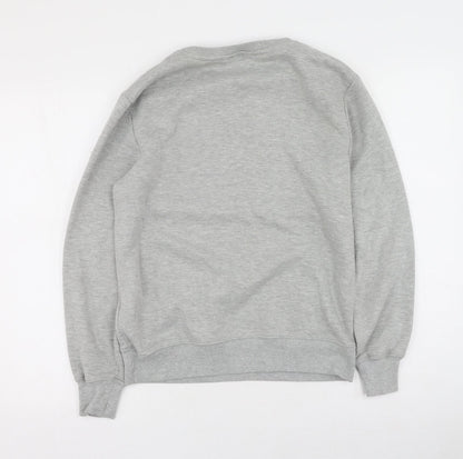 Mens UK Size S Peacocks Grey Pullover Sweatshirt