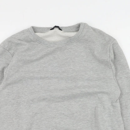 Mens UK Size S Peacocks Grey Pullover Sweatshirt
