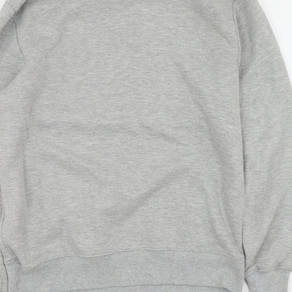 Mens UK Size S Peacocks Grey Pullover Sweatshirt