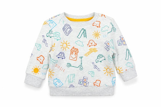 Primark  Grey  Polyester Pullover Jumper Size 3-6 Months