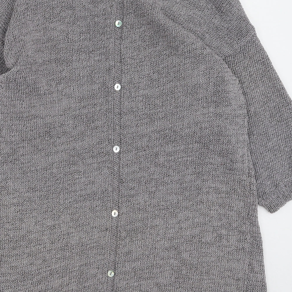 Womens UK Size M Marks and Spencer Grey Pullover Jumper