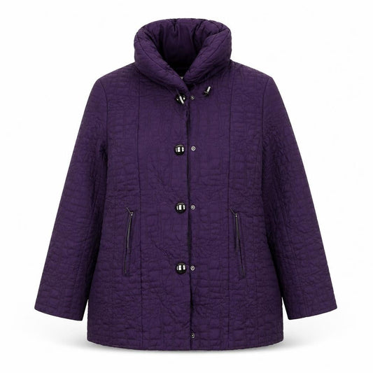Womens UK Size 16 First Avenue Purple Anorak Coat