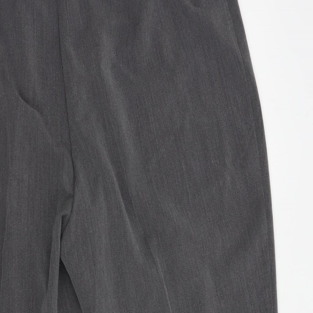 Womens UK Size 22 Sarah Hamilton Regular Fit Dress Pants Grey Trousers