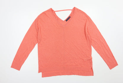 Womens UK Size 14 Marks and Spencer Pink Pullover Jumper