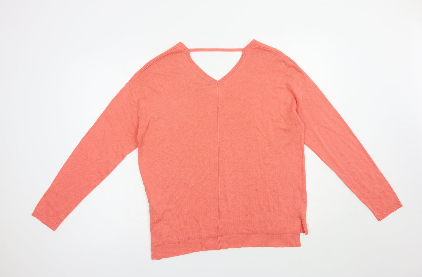 Womens UK Size 14 Marks and Spencer Pink Pullover Jumper