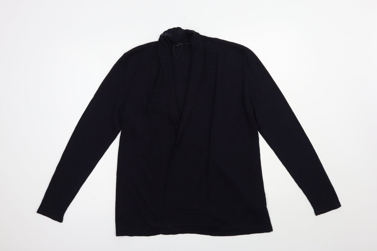 Womens UK Size M Marks and Spencer Blue Cardigan Jumper