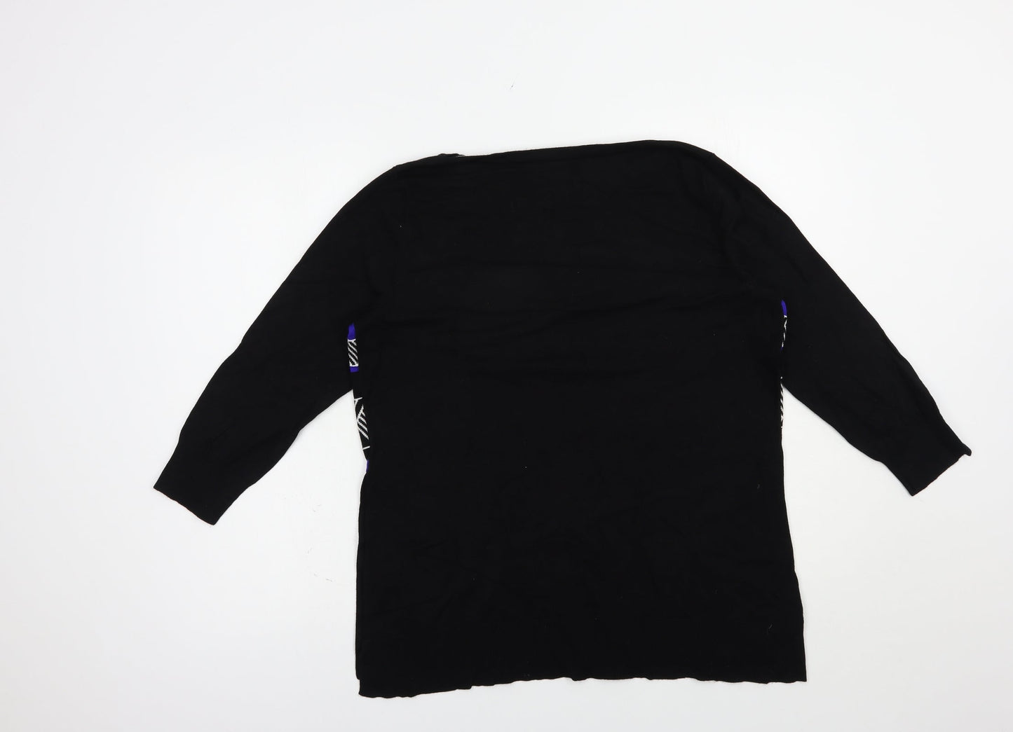 Womens UK Size 14 Principles Black Pullover Jumper