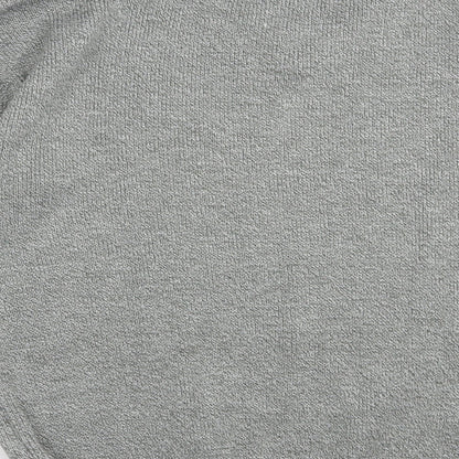 Premier Man Mens Grey V-Neck  Acrylic Pullover Jumper Size M