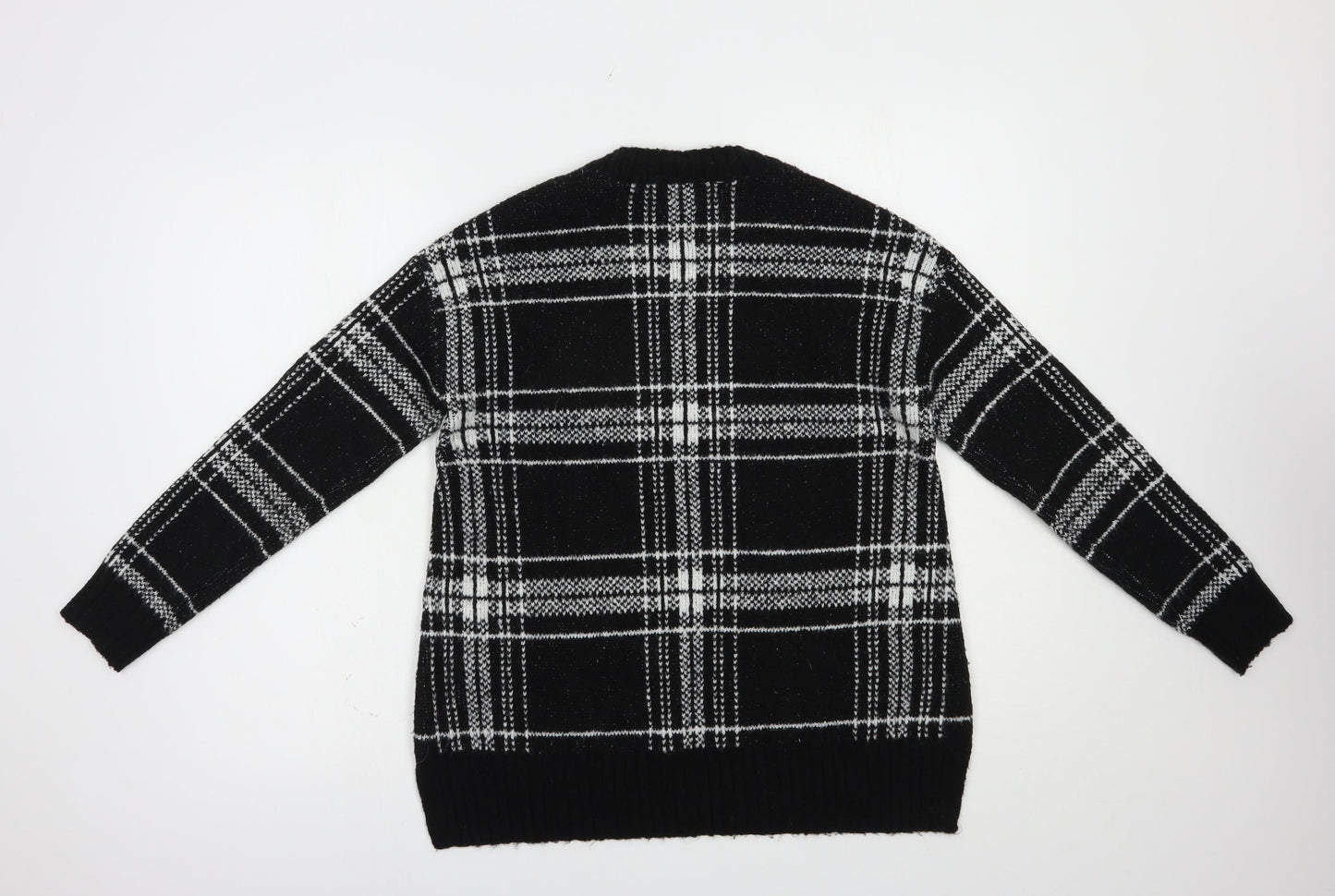Womens UK Size S Marks and Spencer Black Pullover Jumper