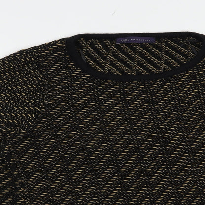 Womens UK Size 10 Marks and Spencer Black Pullover Jumper