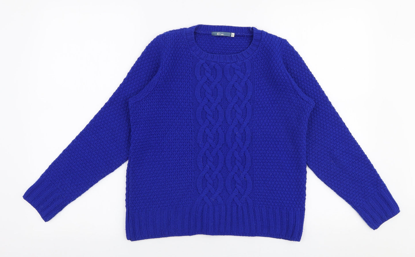 Womens UK Size 8 Evie Blue Pullover Jumper