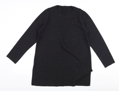 Womens UK Size M Preworn Grey Pullover Jumper
