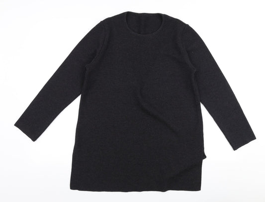 Womens UK Size M Preworn Grey Pullover Jumper