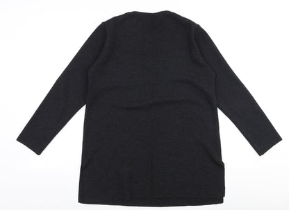 Womens UK Size M Preworn Grey Pullover Jumper