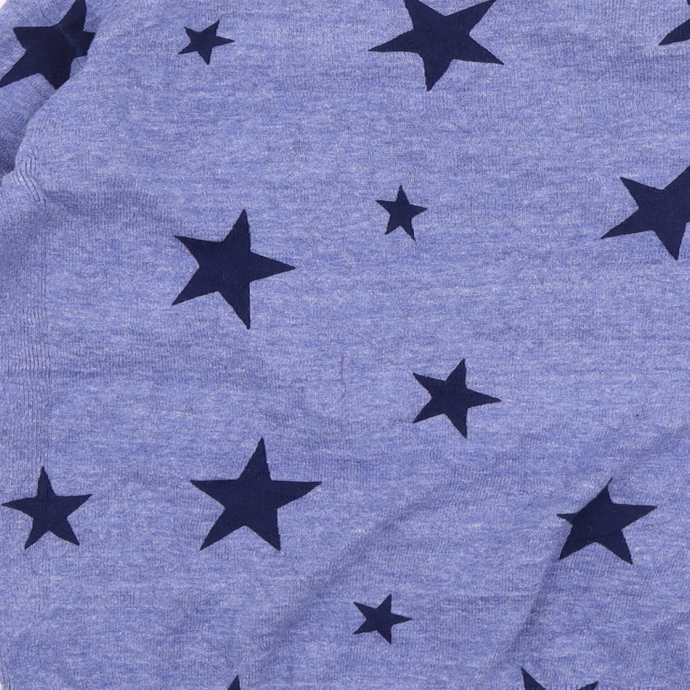 Womens UK Size S Marks and Spencer Blue Pullover Jumper