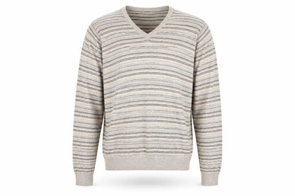 Mens UK Size L Marks and Spencer Beige Pullover Jumper