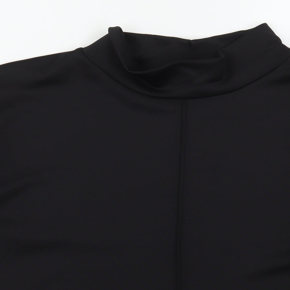 F&F Womens Black  Polyester Pullover Sweatshirt Size 22  Pullover