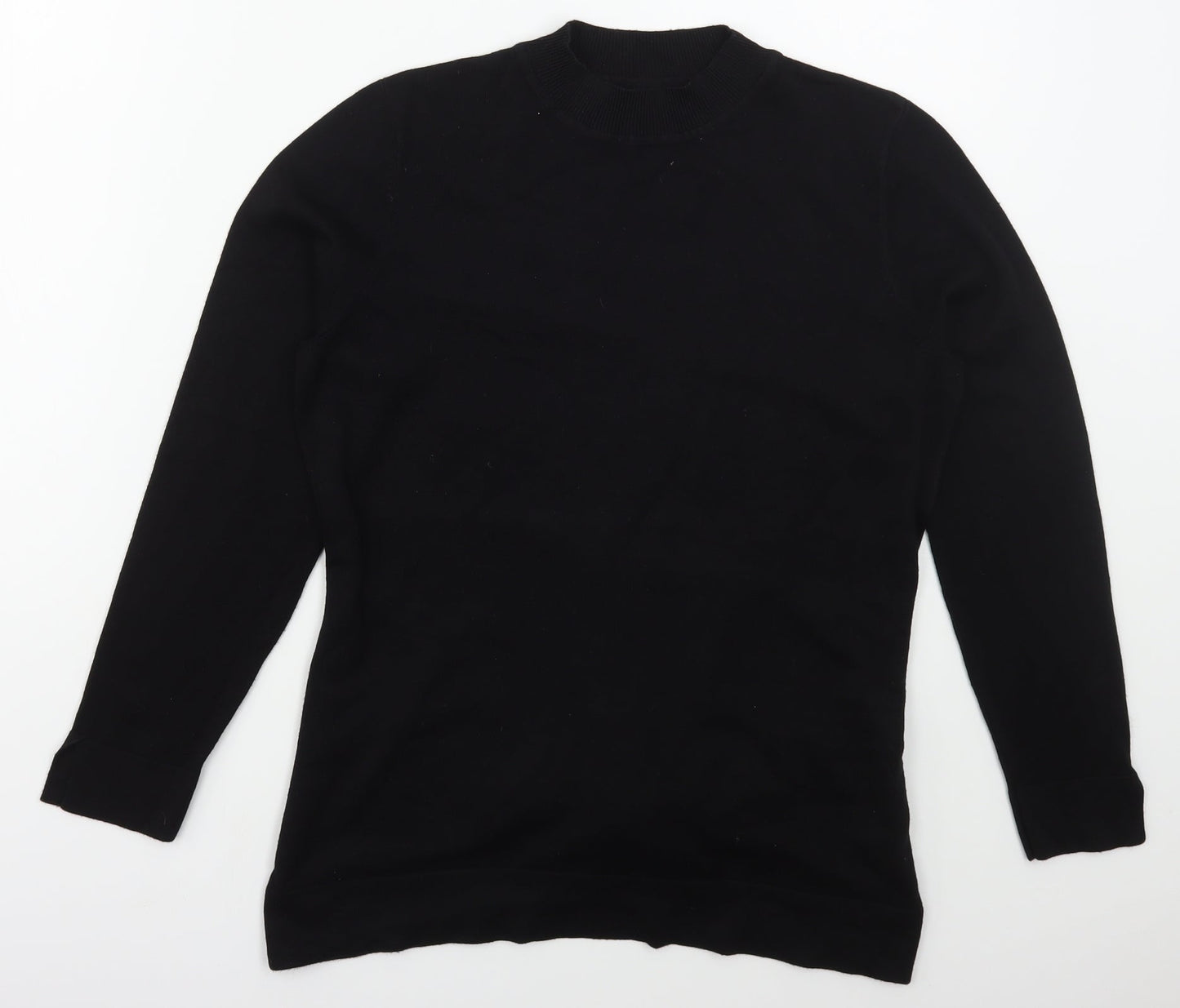 Womens UK Size 14 Papaya Black Pullover Jumper