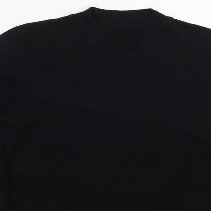 Womens UK Size 14 Papaya Black Pullover Jumper