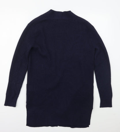 Womens UK Size 10 Marks and Spencer Blue Cardigan Jumper
