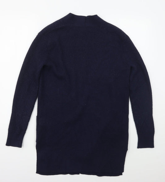Womens UK Size 10 Marks and Spencer Blue Cardigan Jumper