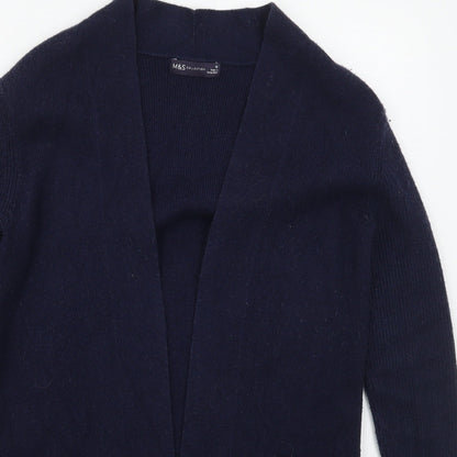 Womens UK Size 10 Marks and Spencer Blue Cardigan Jumper