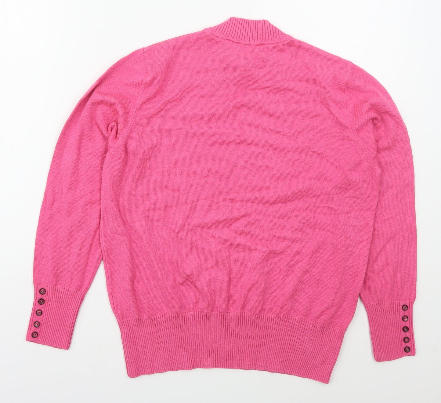 Womens UK Size 14 Rabe Pink Pullover Jumper