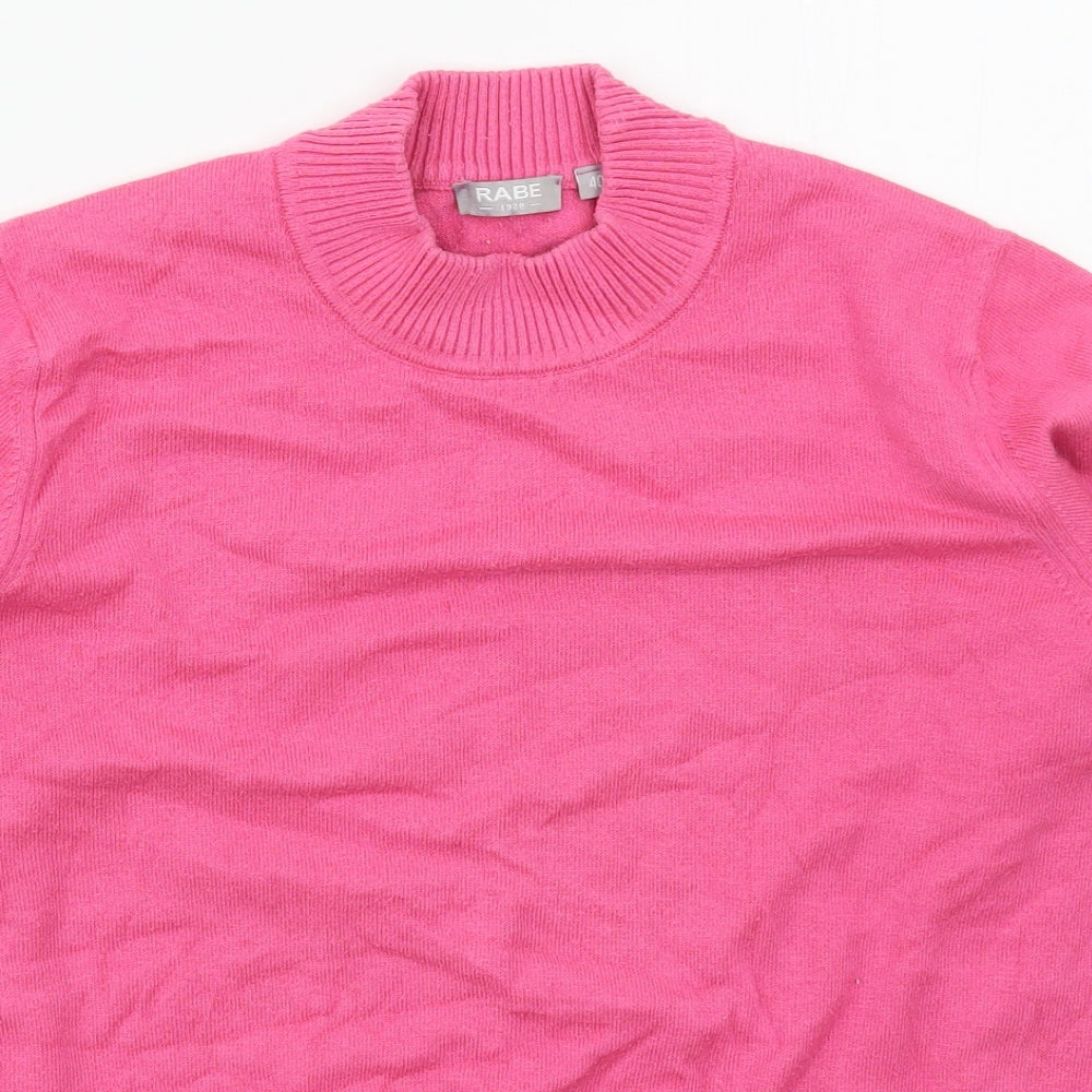 Womens UK Size 14 Rabe Pink Pullover Jumper
