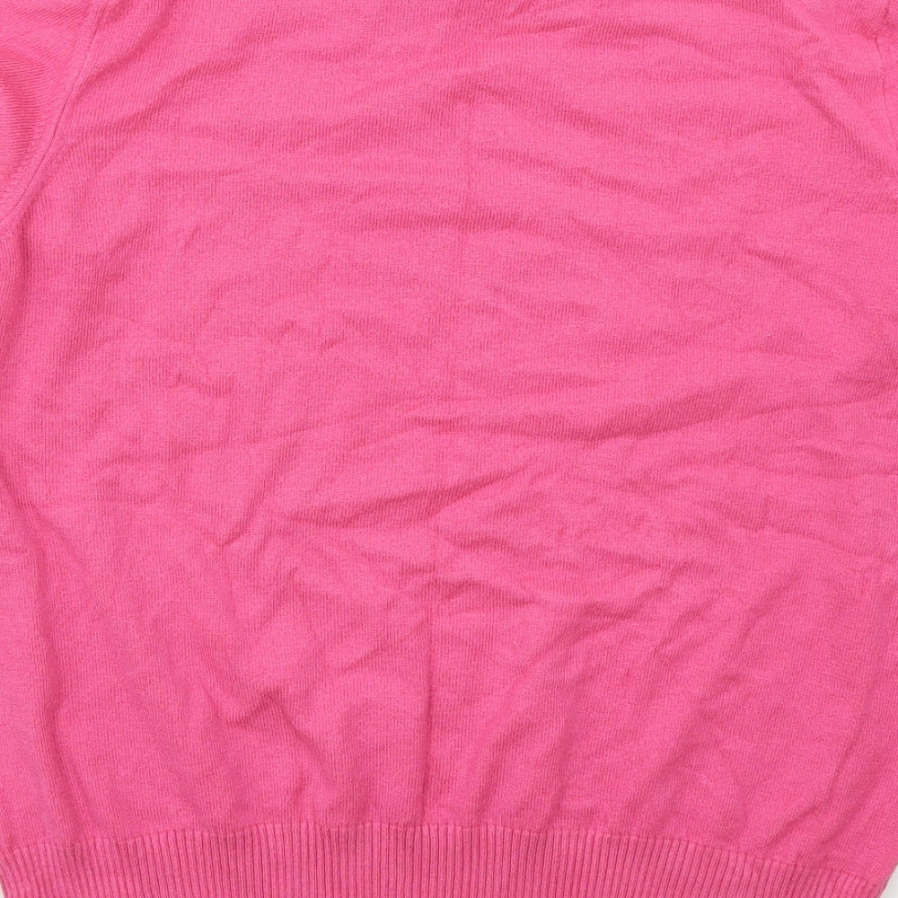 Womens UK Size 14 Rabe Pink Pullover Jumper