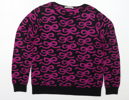 Womens UK Size 14 Marks and Spencer Black Pullover Jumper
