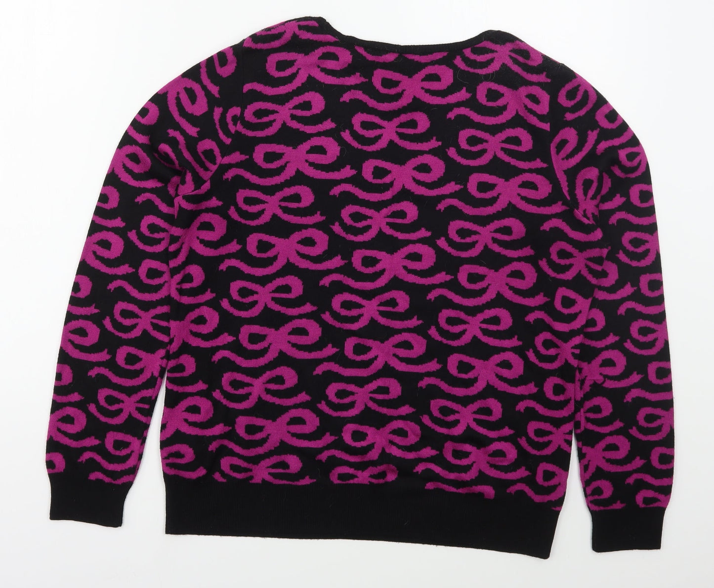Womens UK Size 14 Marks and Spencer Black Pullover Jumper