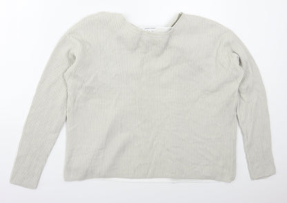 Womens UK Size 12 Sonder Studio Grey Pullover Jumper